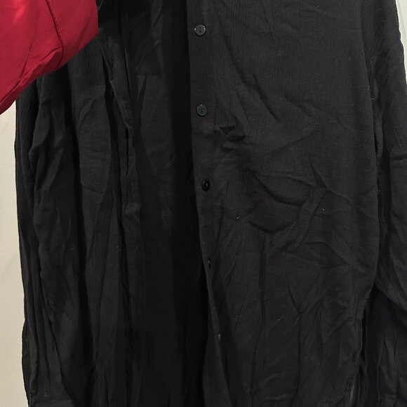 Cotton On Black Long Sleeve Button-Up - Picture 2 of 3